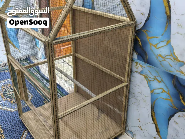 قفص طيور حب جديد للبيع الطول 80والعرض 60والارتفاع 50