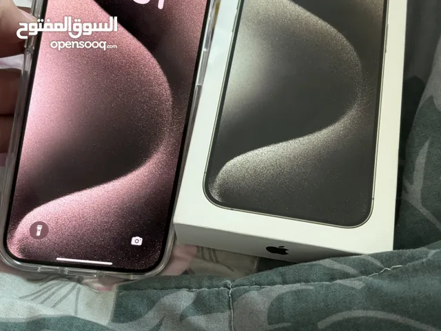 Iphone 15 pro max 256 gb used 2 days brand new  ايفون 15 برو ماكس 256 استخدام يومين جديد للبيع
