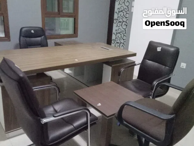 desk and chair