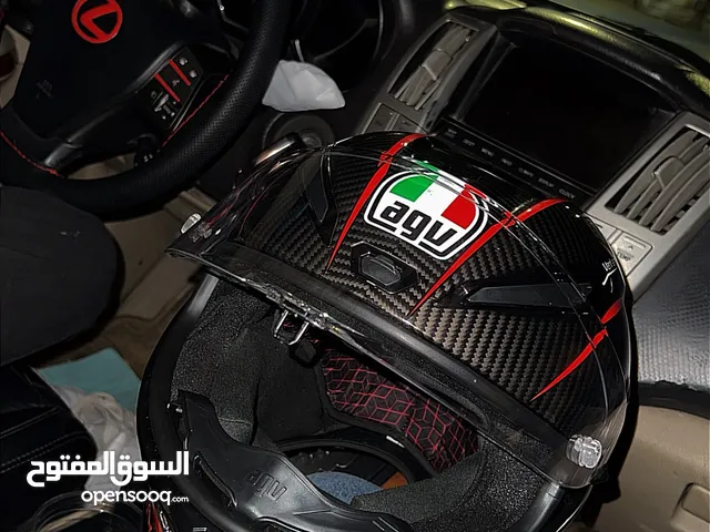 خوذه agv جديده ريس للبيع
