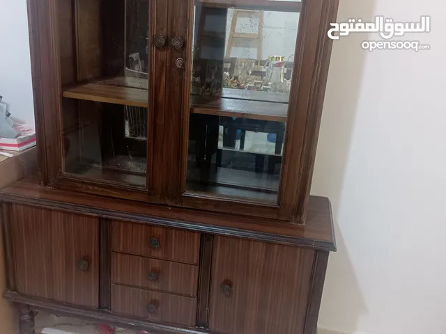 طاولة سفرة مع بوفية للبيع خشب زان
