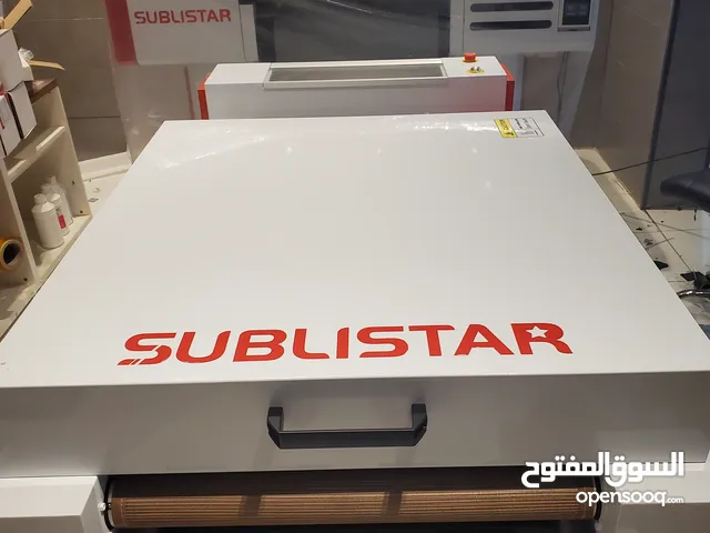 طابعة تيشيرتات و أقمشة DTF عرض 60 سم مع الفرن المتحرك , جديدة لم تستعمل .. للبيع في جدة