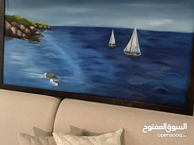 لوحة بحر قياس 130x65