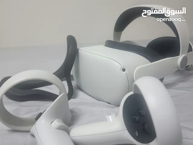 meta quest 2 virtual + mixed reality headset. جهاز الواقع الافتراضي + الواقع المعزز ميتا كويست 2