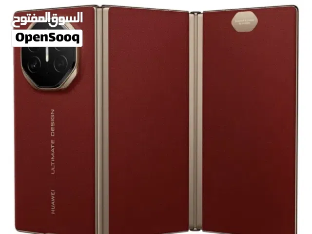 هواوي موبايل mate xt tri fold حديث مستعمل بحالة ممتازة 1 تيرابايت مع الكرتونة والشاحن والكفر الاصلي