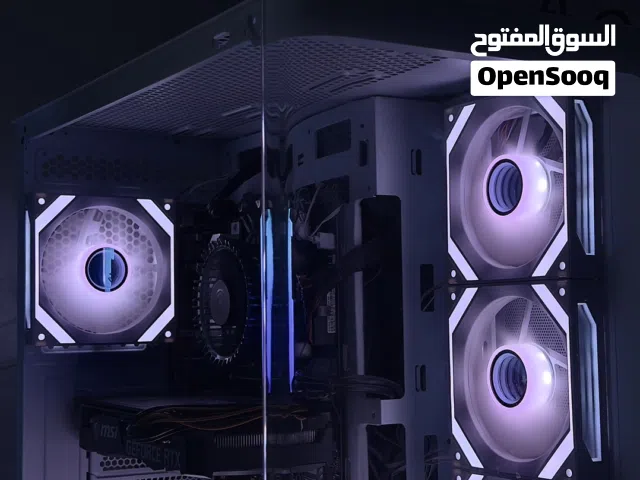 كمبيوتر بي سي ابيض جميل مواصفات قوية