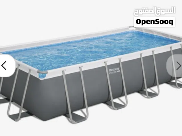 حوض سباحه كبير مستعمل ماركة bestway