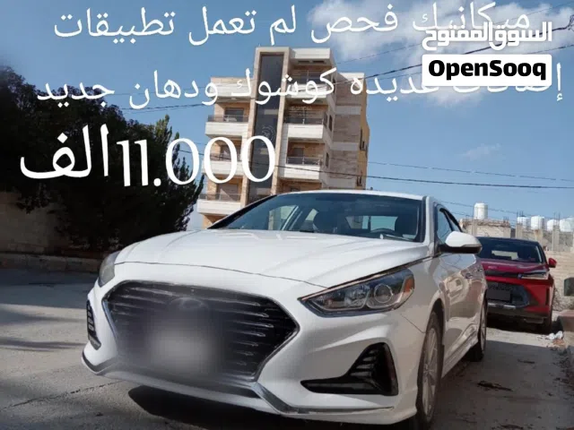 2018, Hyundai, Sonata, Blue