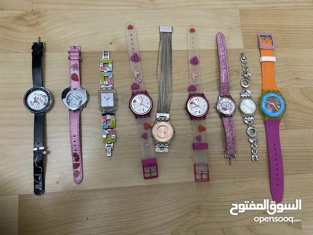 ساعات سواتش نسائية للبيع في الأردن - ساعات ذكية : ساعات الماس, ذهب , فضة