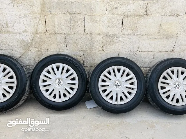 جنط حديد 15 مع كوشوك قياس 195/65/15 مع طاسات الشركةشركة بحالة الوكالة