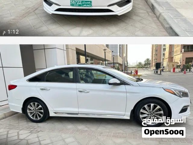 للبيع سوناتا موديل 2017 السياره قبل فتره مسجله في عمان تم صبغها تاكسي لغرض عدم حجز الرقم