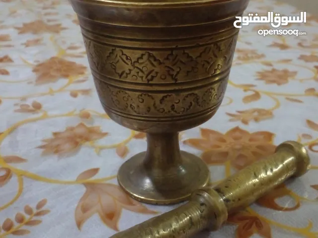 مهراز نحاسي مغربي فااخر أصيل يعود لأكثر من 60سنة قطعة أثرية ناذرة بنقوش يدوية