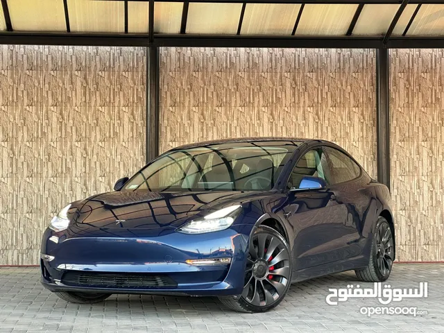 تيسلا بيرفورمانس دول موتور فحص كامل بسعر مغررري جدا Tesla Model 3 2022 Performance