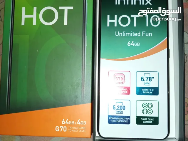 Infinix Hot 10 64 GB in Assiut