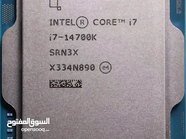 معالج i7-14700k كفالة سنة