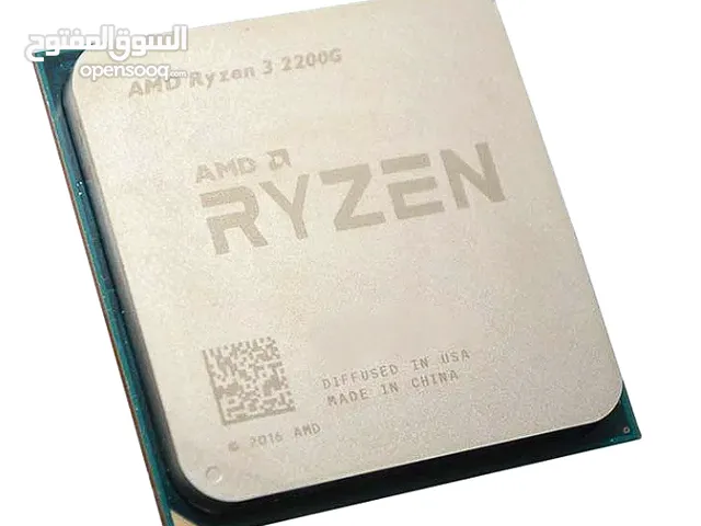 معالج Ryzen 3 2200g مع كرت شاشة مدمج Vega 8