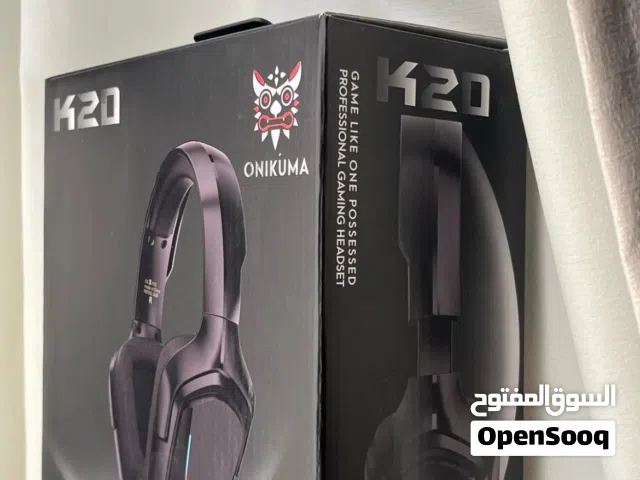 للبيع سماعه غير مستخدمه ONIKUMA K20 40Mm __________________________________New not used ONIKUMA K20