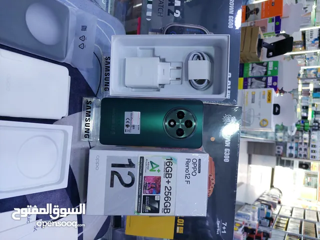 اخو الجديد مستخدم يومين 256g 16ram OPPO Reno 12f كلمب اغراضة الأصلية