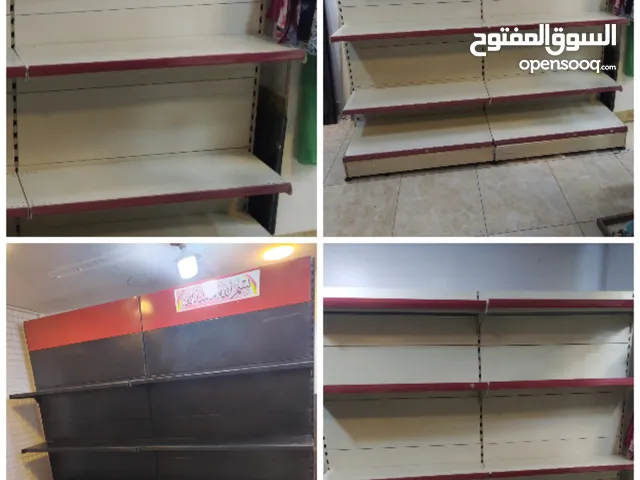 رفوف محلات تجارية للبيع