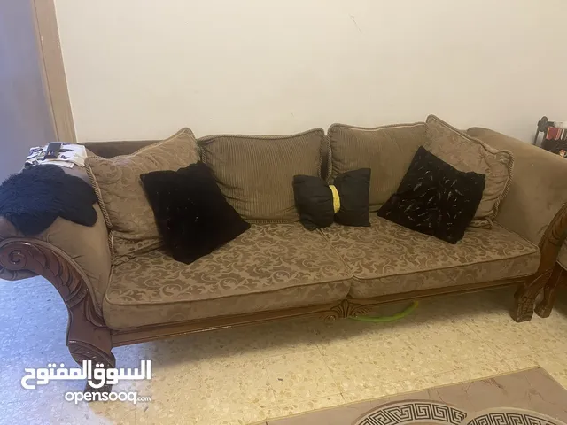 طقم كنب 9مقاعد خشب زان