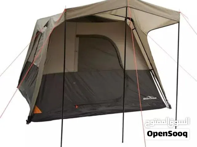 adventuridge 6 persons instant pop-up tent with awning خيمة منبثقة لـ 6 أشخاص مع مظلة