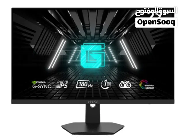 MSI LED G274F, 27", Monitor, FHD, IPS, HDMI, DP, Black