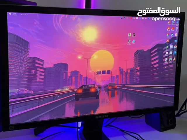 24.5" Samsung monitors for sale  in Al Ain