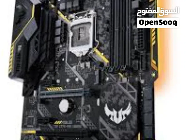 اللوحة  ASUS TUF Z370-PRO GAMING مع معالج i5جيل ثامن فئة TUF الاعتمادية فائقة التحمل.