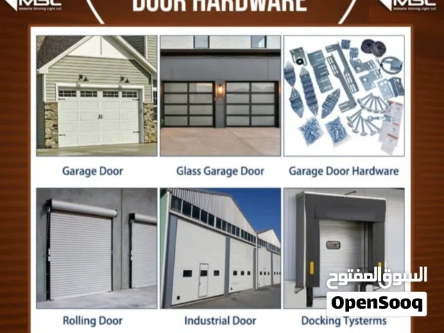 industrial door & Rolling shutters new repairing garage door sectional overhead door setting service