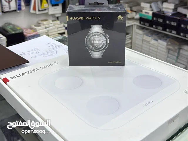 ساعة HUAWEI Watch 5 مع HUAWEI Scale 3
