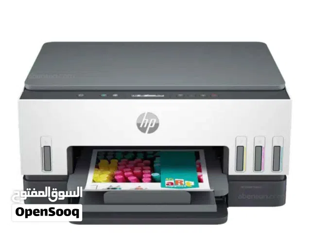 HP TANK Printer  طباعة حتى 18,000 الف صفحة لا مزيد من التوقف المتكرر لتغيير الأحبار.