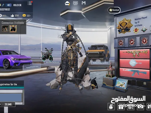 Premium pubg account حساب ببجي فخم