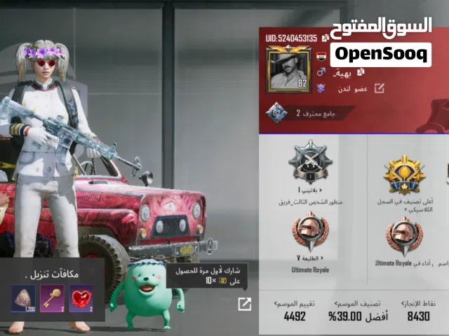 Pubg Accounts and Characters for Sale in Baghdad