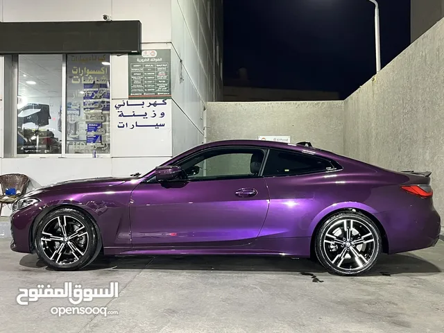 Bmw G22 4 series Coupe 2022  kit M interior/exterior Low Mileage 11000km  وارد.               اوروبي