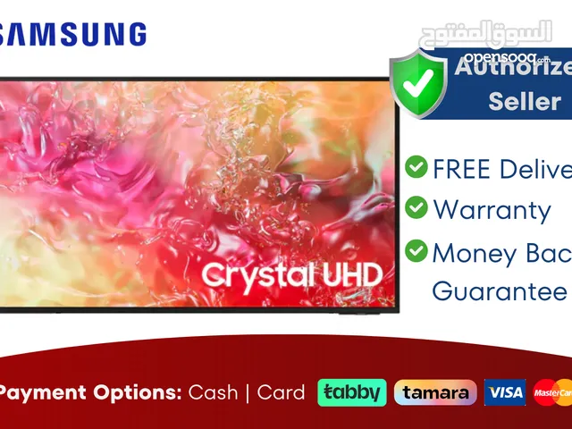 Samsung 50" Smart TV - 4K - Warranty - Free Delivery