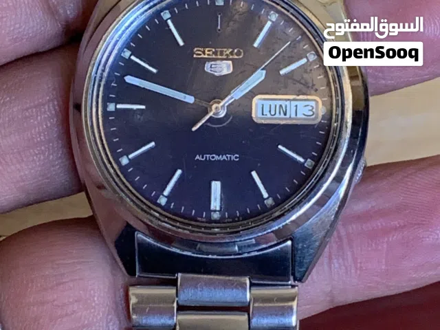 ساعة سيكو 5 أوتوماتيك أصلية – تصميم كلاسيكي أنيق – بسعر 350 ريال سعودي فقط