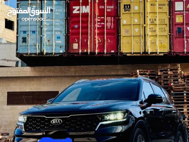 سياره جيب سورينتو لون اسود مميز كامل الاضافات دهان شركه ترخيص 2020