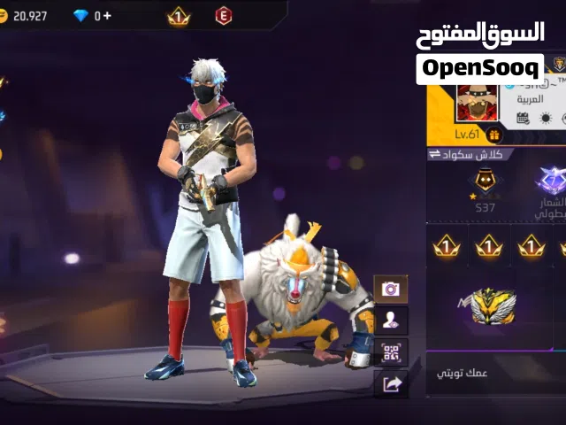 Free Fire Accounts and Characters for Sale in Madaba