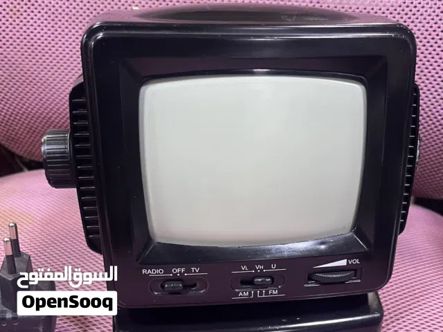 تلفزيون ابيض واسود محمول 5.5 بوصة من طراز Mirage يجمع بين وظائف التلفزيون والراديو شغال %100
