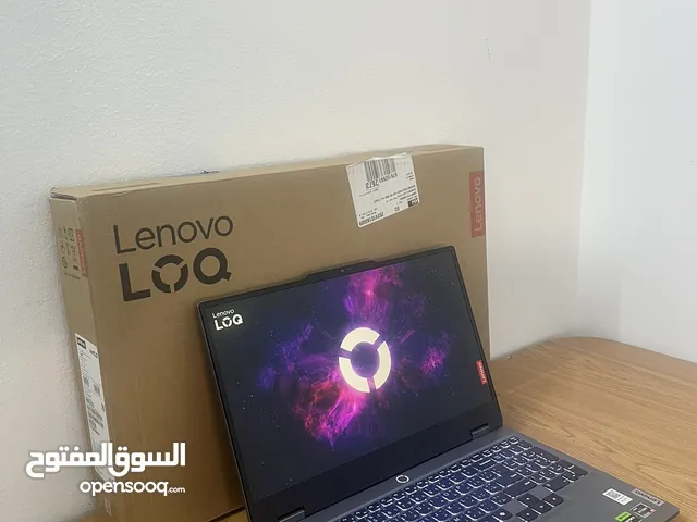 Lenovo LOQ 15ARP9 Gaming And Design Laptop لابتوب قوي جدا للتصميم والألعاب والبرامج الثقيلة