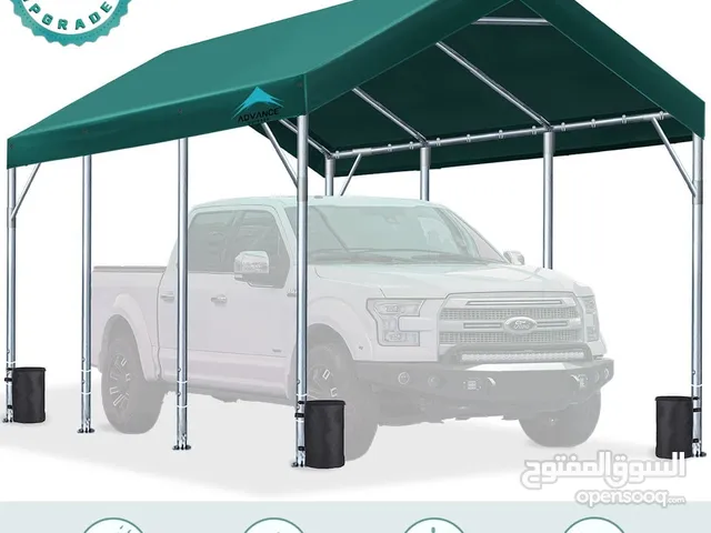 ADVANCE OUTDOOR Upgraded 10'x20' Steel Carport with Adjustable Height (Made in USA)