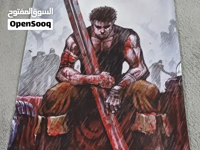 Guts Berserk Anime Fabric Wall Poster