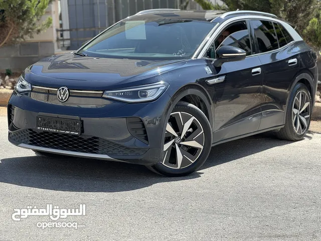  VW ID4 Crozz PRO فل كامل برو فحص كامل عداد شبه زيرو حرة بحالة الوكالة