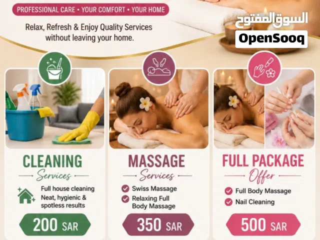 Cleaning and personal care services
