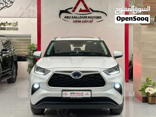 تويوتا هايلاندر GLE 2024 أبيض لؤلؤي Toyota hilghander 2025
