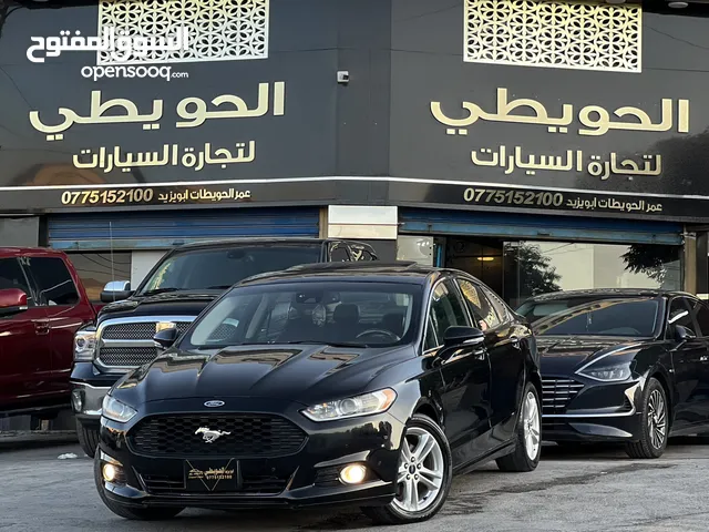 فورد فيوجن 2016 لون أسود مميز فل تيتانيوم