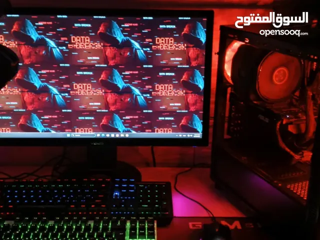 pc gaming يدعم جميع الألعاب على 120وبجوده ممتازه وسعر قابل للتفوض