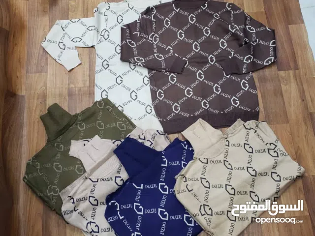 فنائل رجالي كم طويل رقبة صوف خامه ممتاز سعر جملة