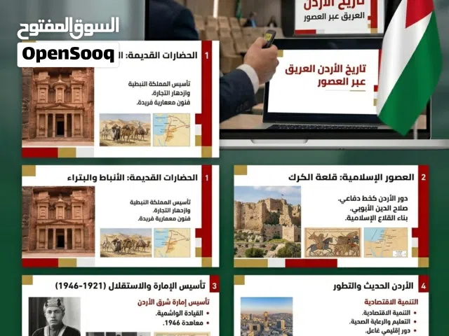 عمل برزنتيشن كامل ومتكامل بتنسيق محترف  Professional PowerPoint Services