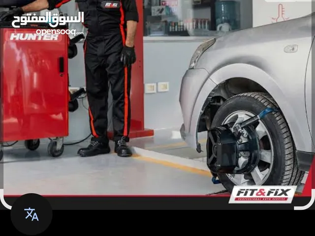 جهاز ظبط زوايا وترصيص سيارات